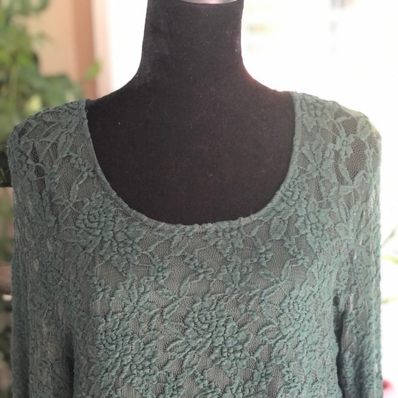 NY Collection-MACY’S’s, green in size Large🦚 NWT - Picture 3 of 9